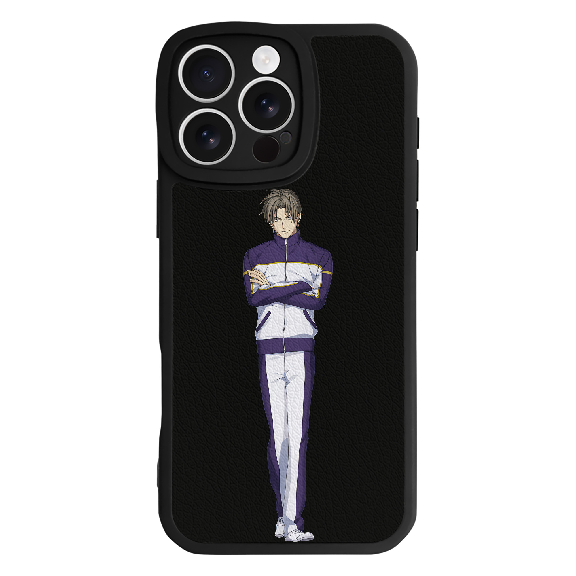 （画像用） 刀剣乱舞 Touken Ranbu 【iPhone 16シリーズ対応】シリコンスマホケース（レザー調） 材質：シリコン